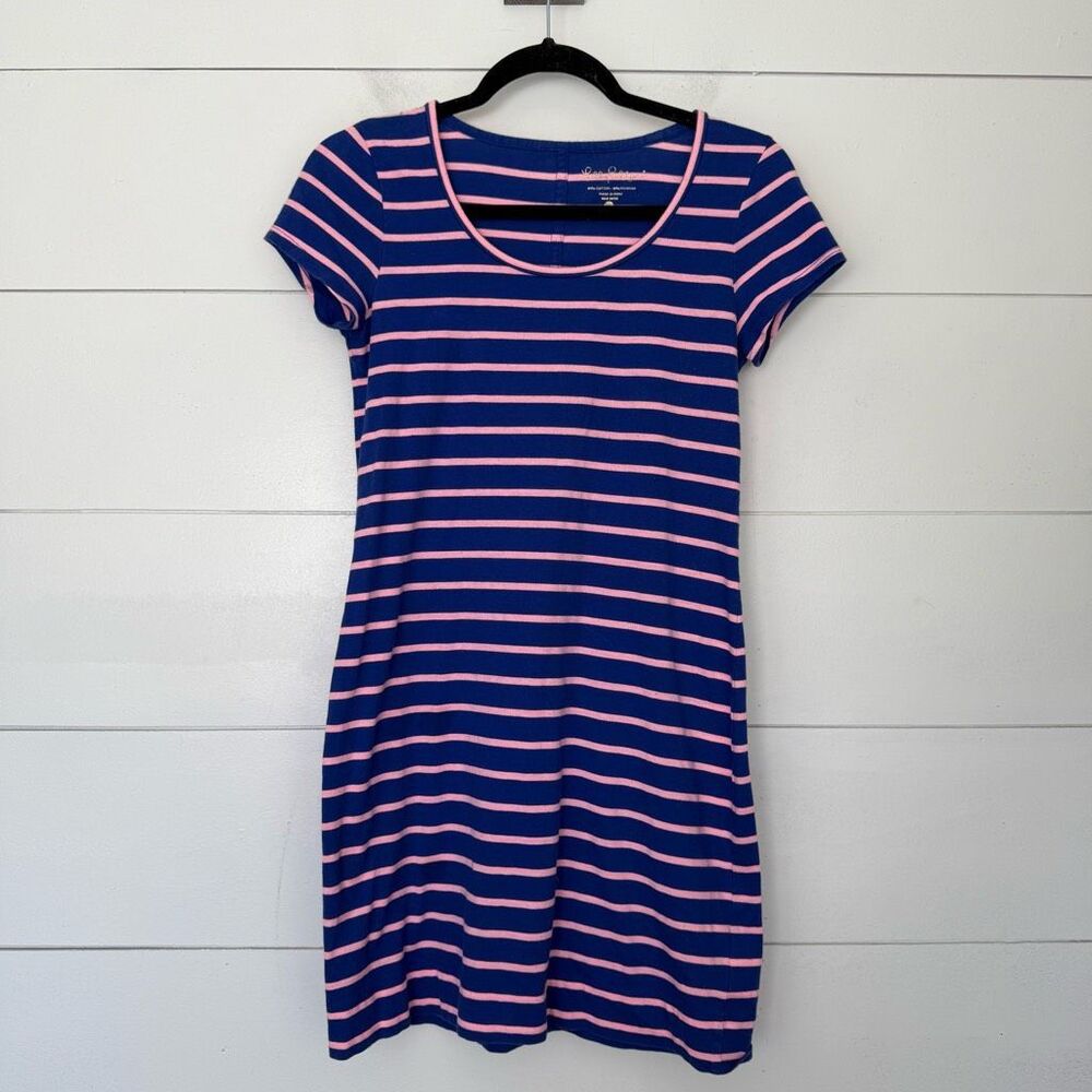 Lilly Pulitzer Women’s XS Striped Beacon Tshirt Dress